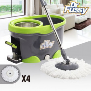 360 Degree Spinning Mop &Stainless Steel Spin-Dry Bucket