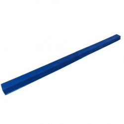 8 Feet Young Gymnasts Cheerleaders Training Folding Balance Beam Blue Plain Flannelette & Blue PVC